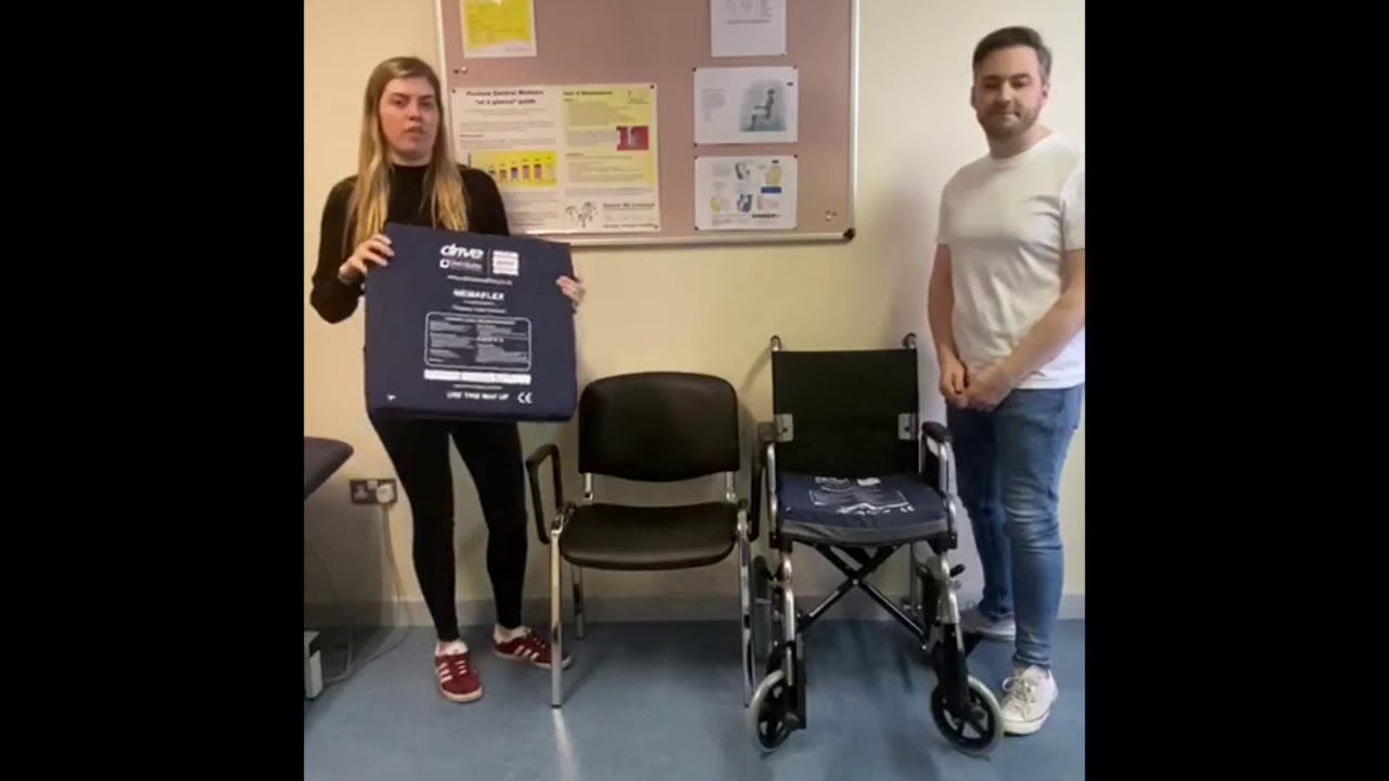 How to set up a Pressure Cushion on a Chair or Wheelchair?