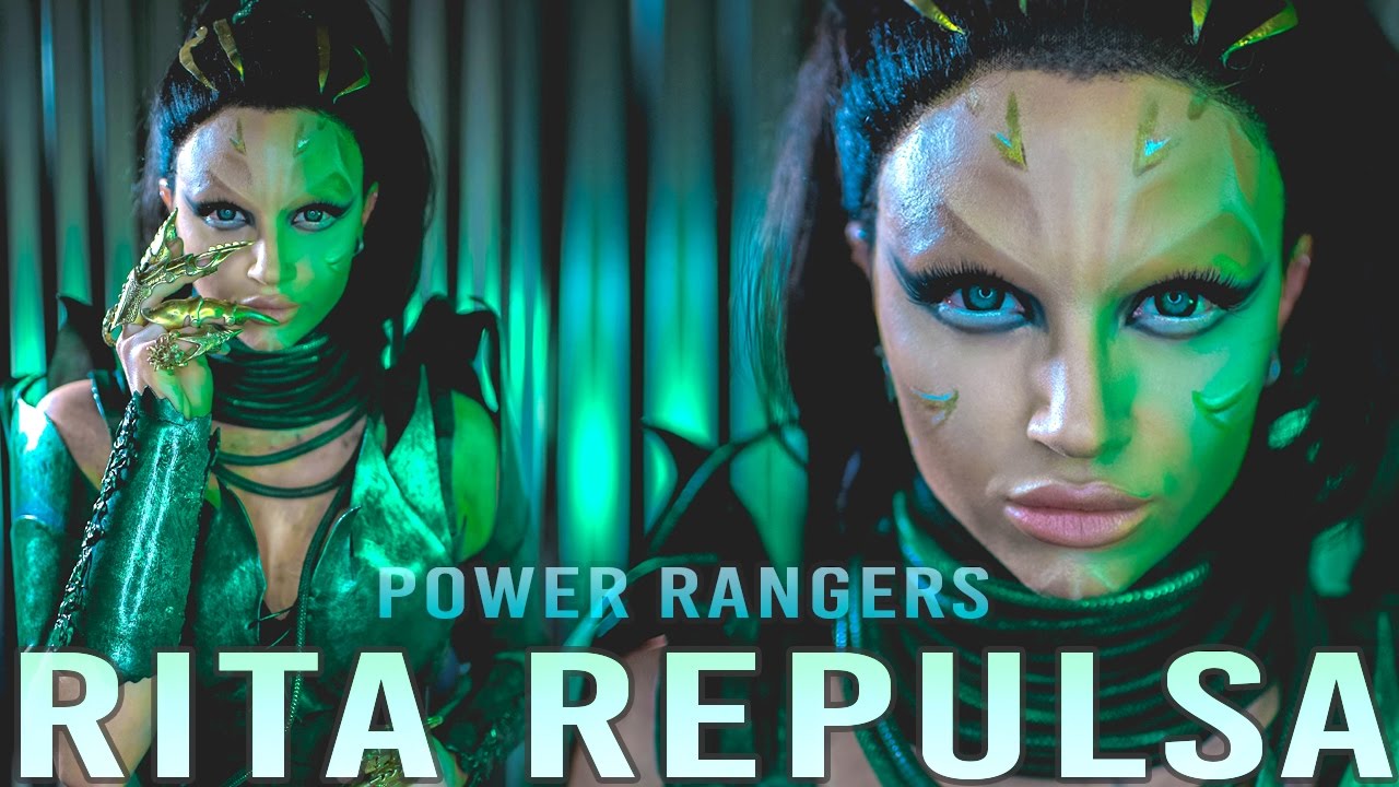 RITA REPULSA Power Rangers Movie Makeup Tutorial (No Prosthetics)