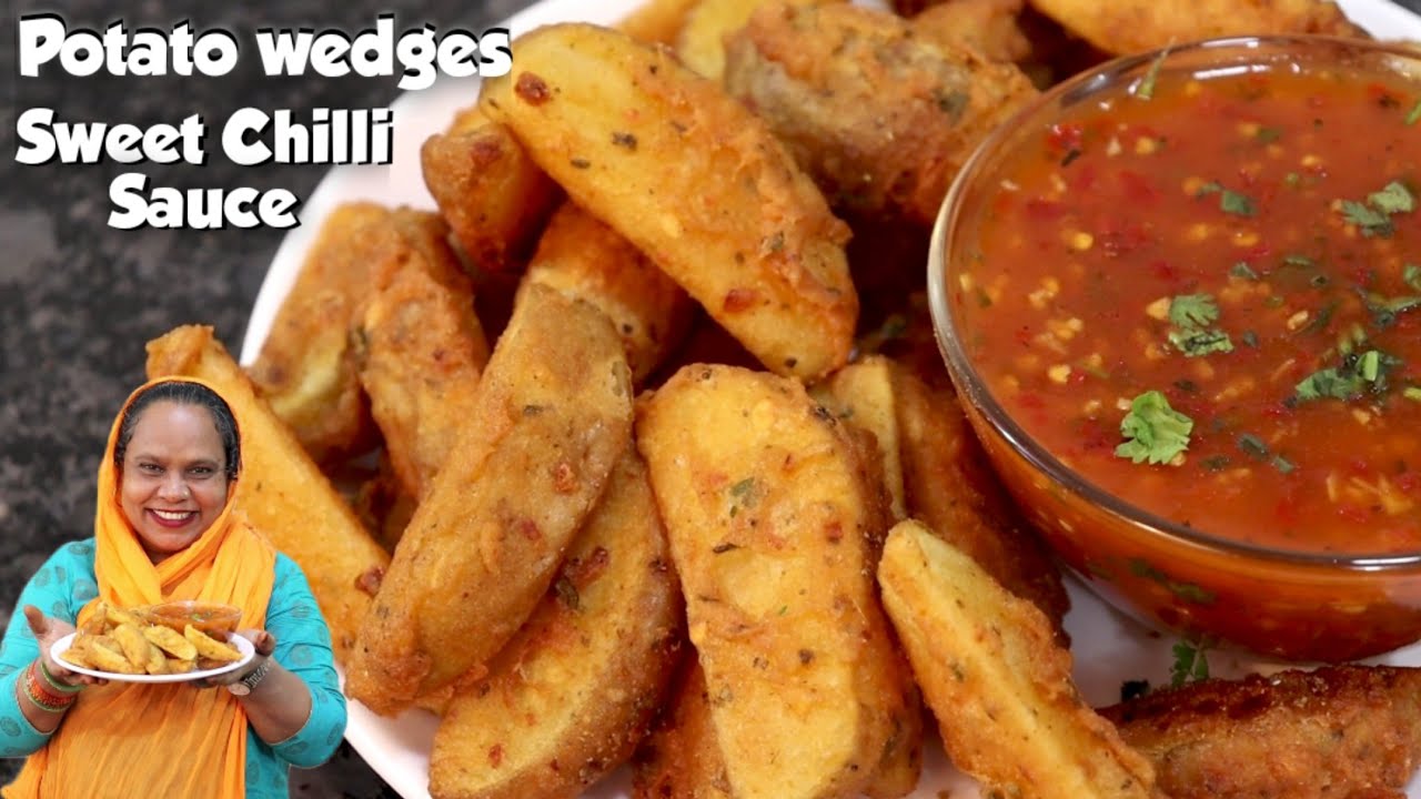 Potato Wedges Sweet & Chilli Sauce | Ramadan Special Recipe | Potato Wedges Recipe