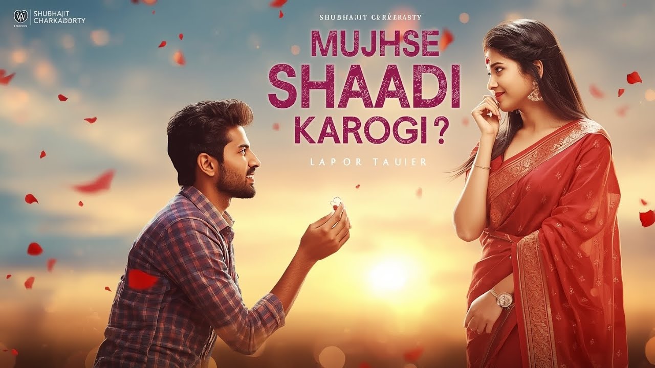 Mujhse Shaadi Karogi 💖 | Heart Touching Proposal Song | Shubhajit Chakraborty