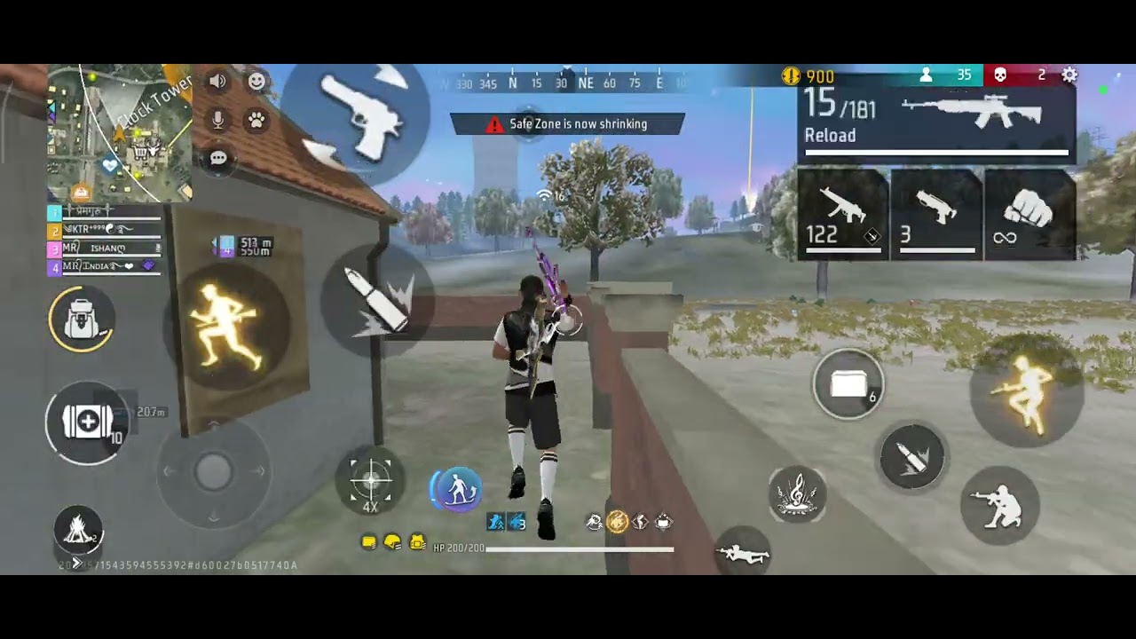 #freefire #gameplay  @KTRGAMING999 