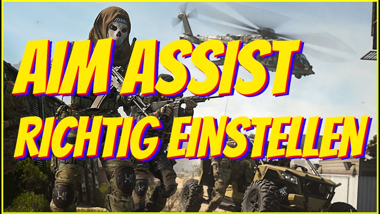 so STARK ist Aim Assist in MW2 | die BESTEN Aim Assist Einstellungen in COD | Deutsch