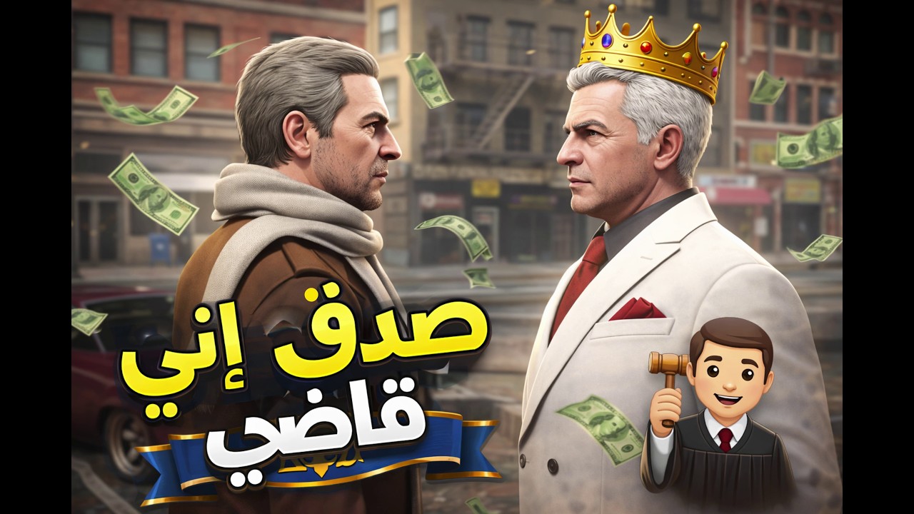 قراند الحياه الواقعيه: صدق اني قاضي🤣🤣