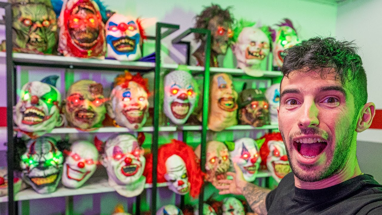 MI COLECCION SECRETA DE CABEZAS DE PAYASOS ASESINOS Y ZOMBIES !! *Ya Falta Poco* Makiman