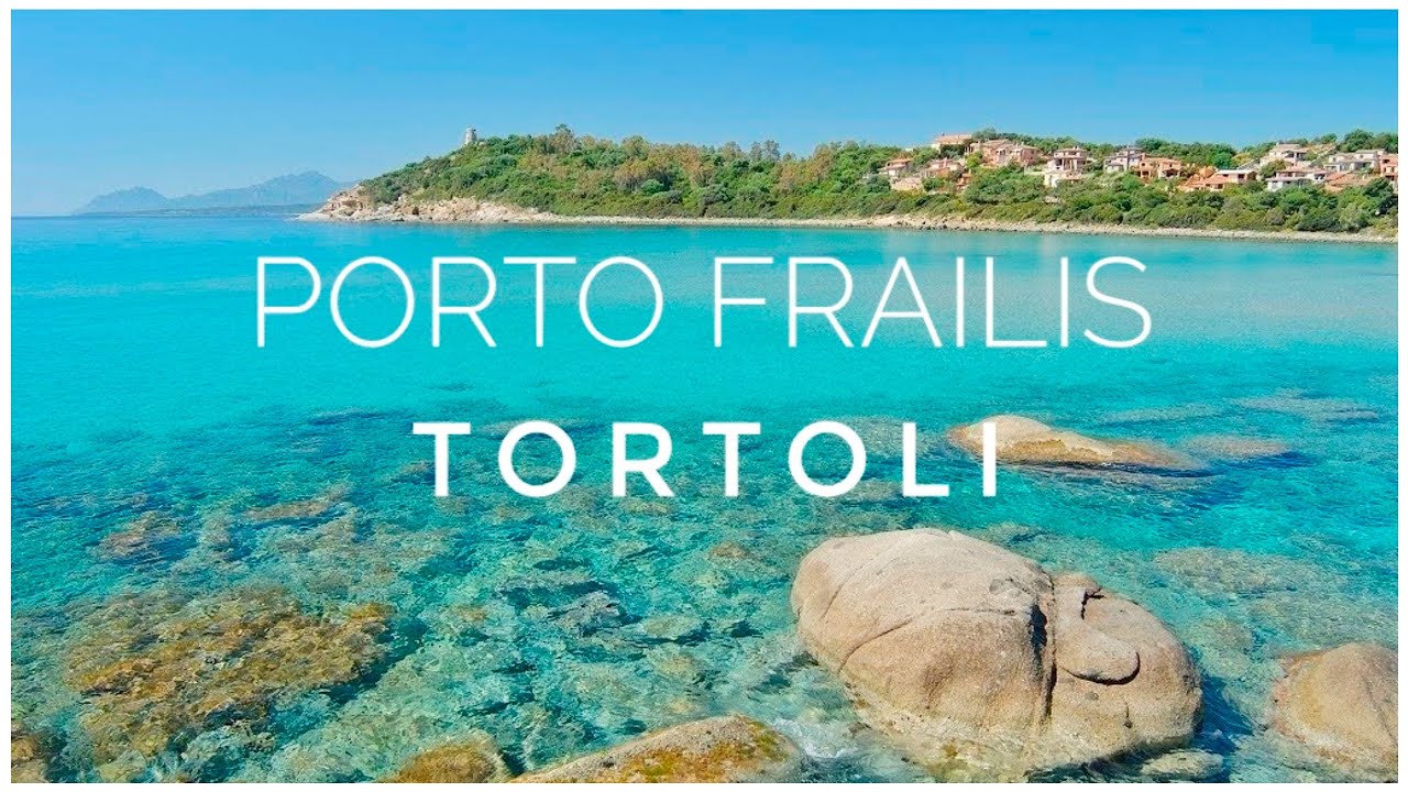 Una delle spiagge pi&ugrave; belle di Tortoli Porto Frailis Sardegna 4k