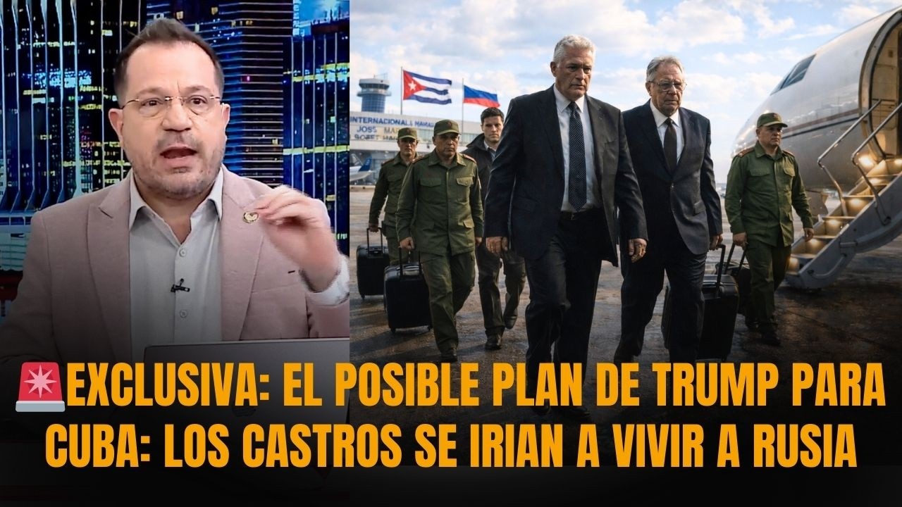 🚨EXCLUSIVA: EL POSIBLE PLAN DE TRUMP PARA  CUBA: LOS CASTROS SE IRIAN A VIVIR A RUSIA | Sánchez Gras
