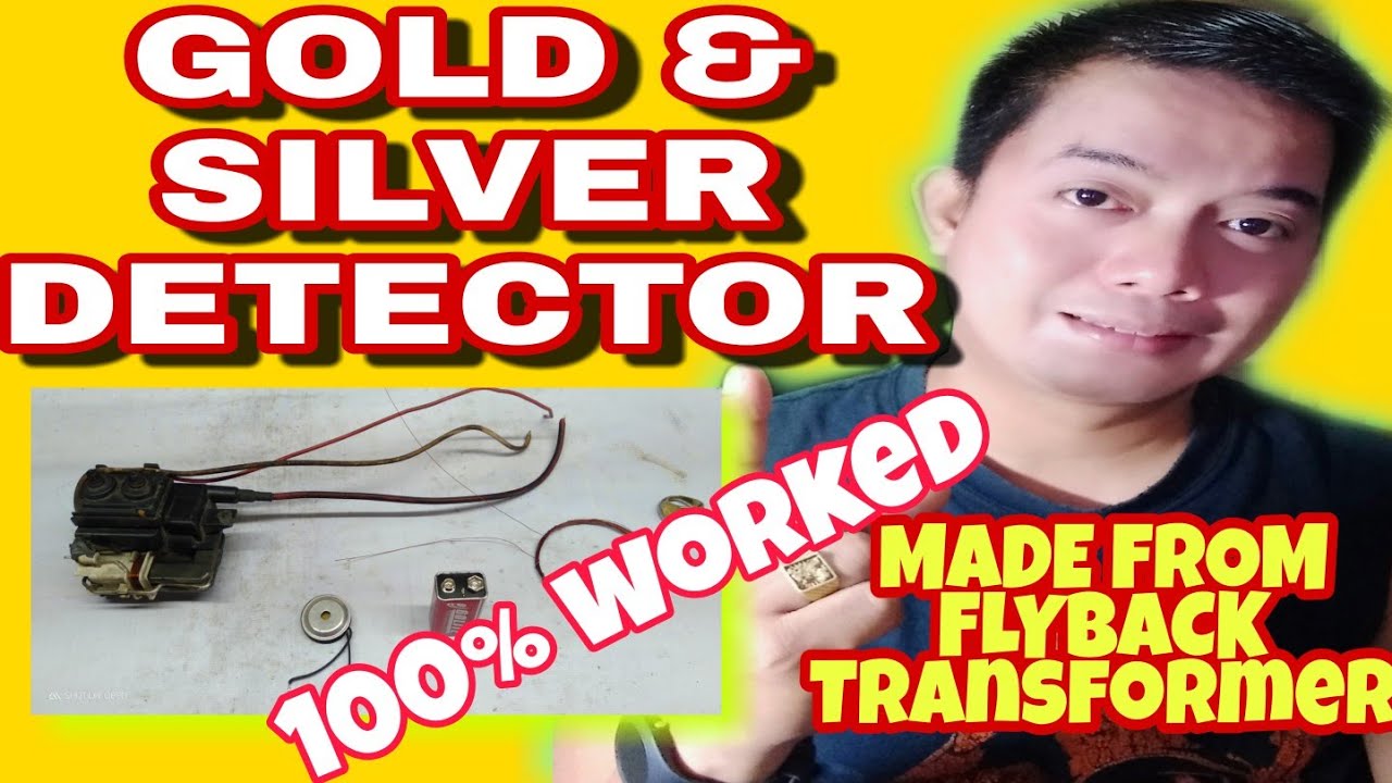 How to make a Gold and silver DETECTOR..Watch this!!!#detector#golddetector