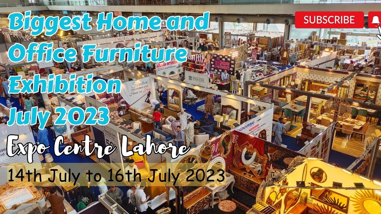 Expo center Lahore today| Furniture Exhibition July 2023| Furniture and home decor ideas