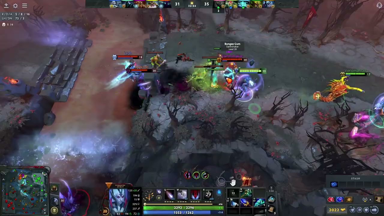 DOTA2 VENGE PLAY 85 MINUTE FOR LOSE | Dota 2 Indonesia
