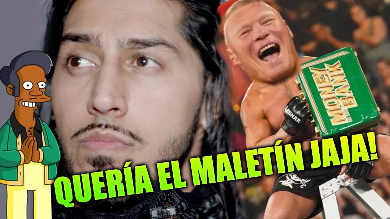 QUE SAD! WWE Brock Lesnar se ROBA el Maletín de Mustafa Ali - Komiload1