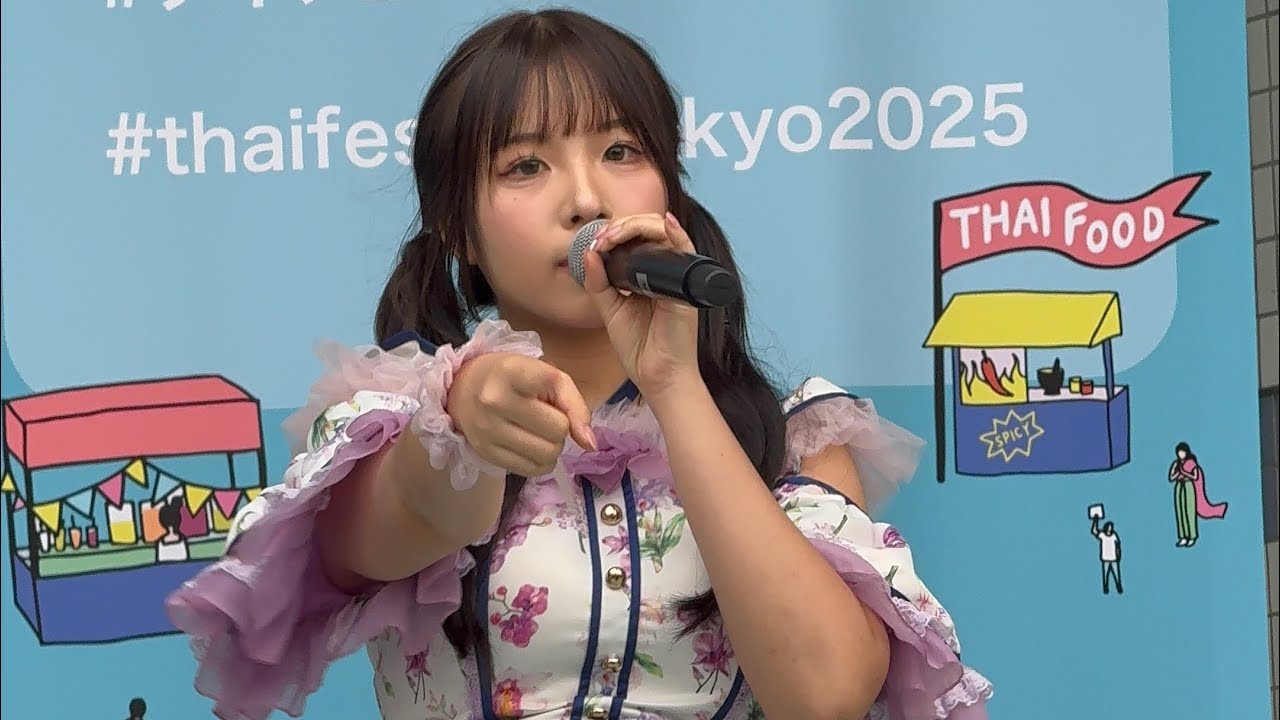 BNK48 CGM48 - Green Flash | Kaning FanCam (Thai Festival Tokyo 2025 Yoyogi Park) 250510