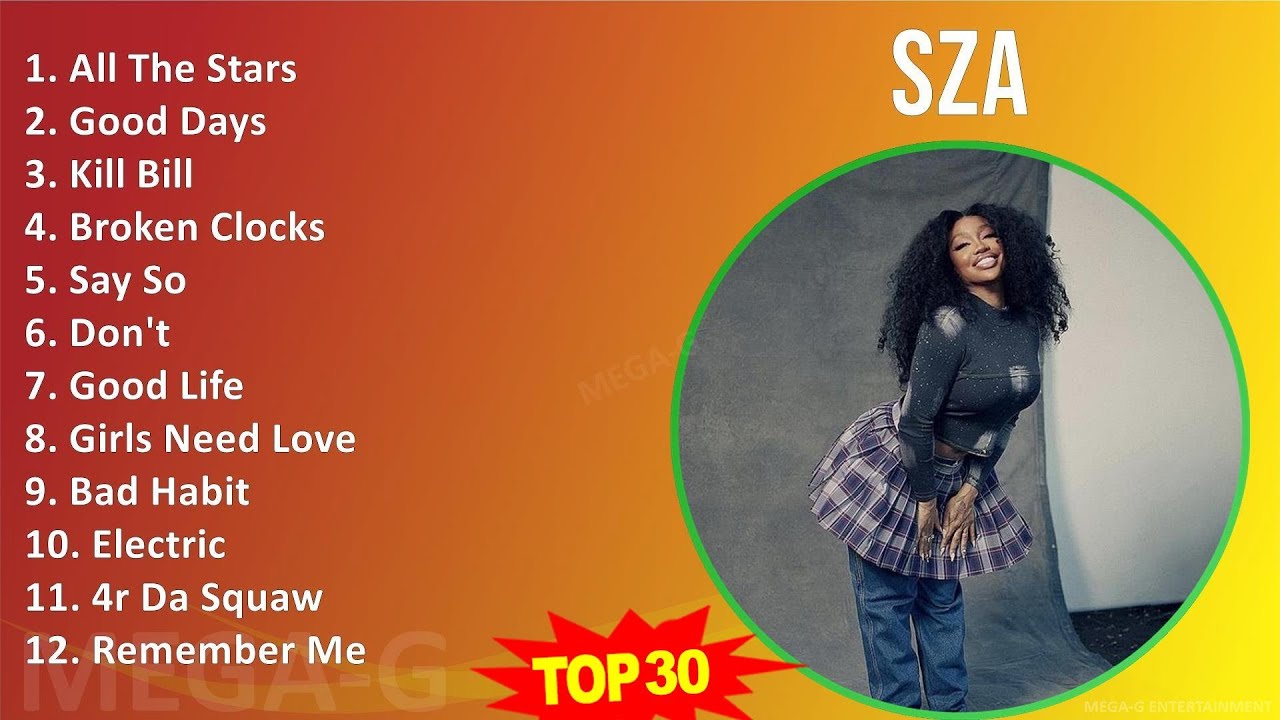 S Z A 2024 MIX Full Album ~ 2010s Music ~ Top Alternative R&B, R&B Music