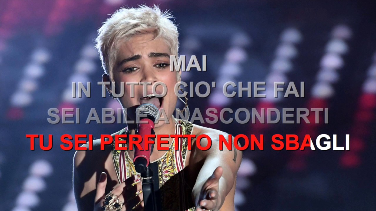 Elodie - Tutta colpa mia - Karaoke con testo