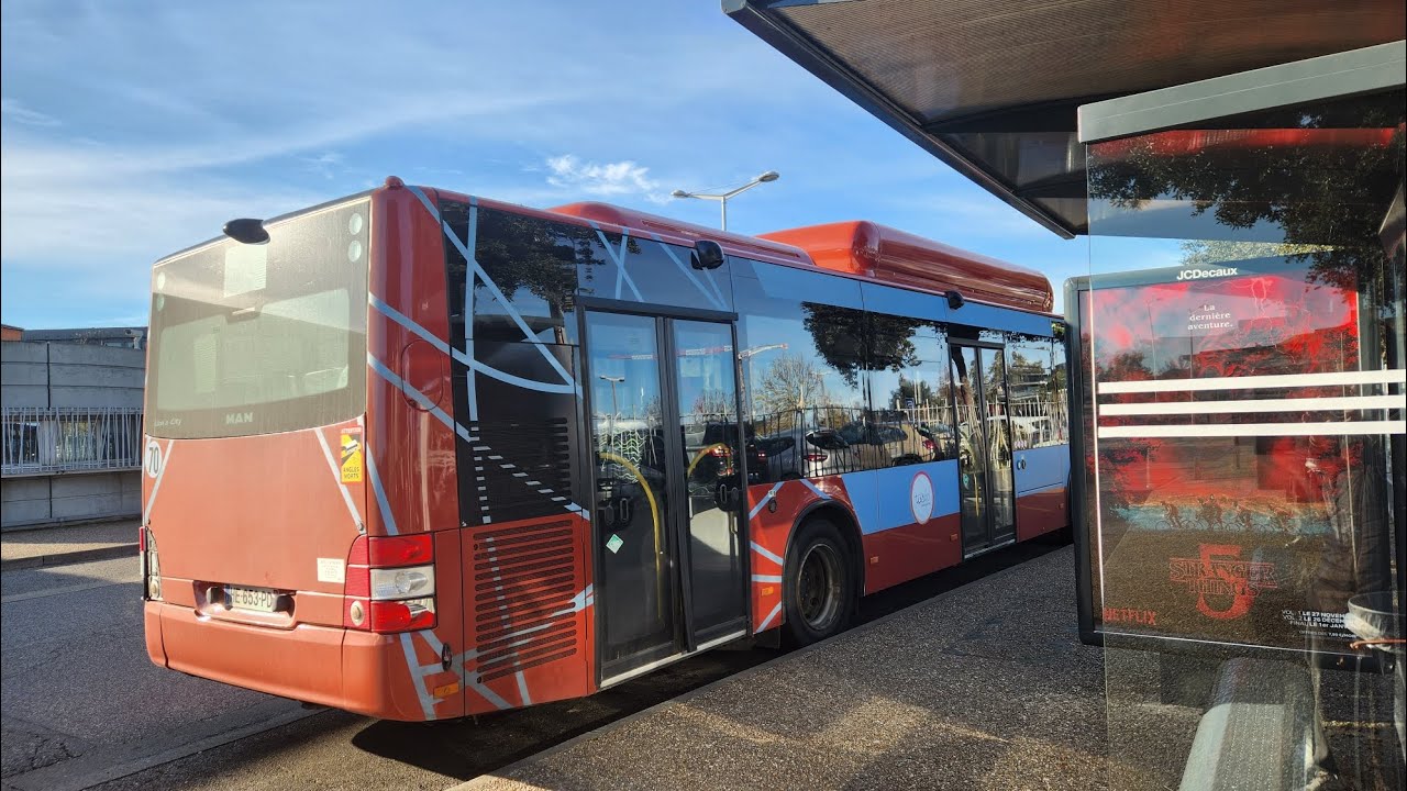 [ Tisséo] Man lion's city A21 GNV sur la ligne 43