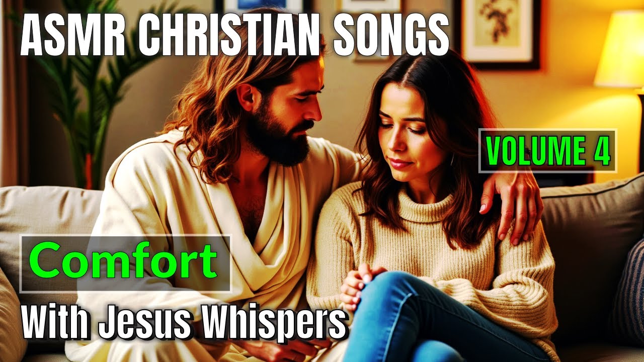 Jesus Whispers Healing Over Heartbreak | ASMR Christian Comfort Prayers & Songs | Grief & Loss