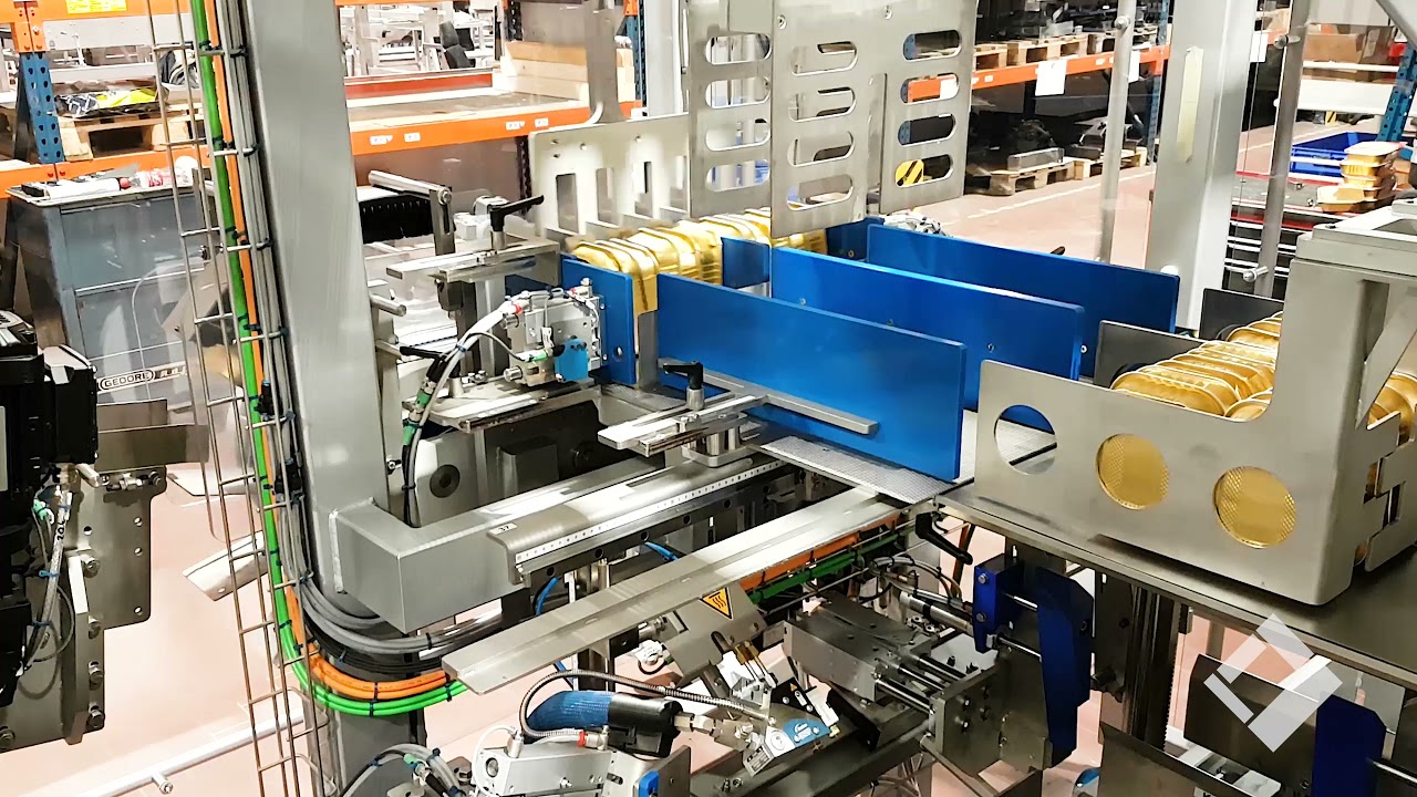 Tray Packer for Aluminum Trays