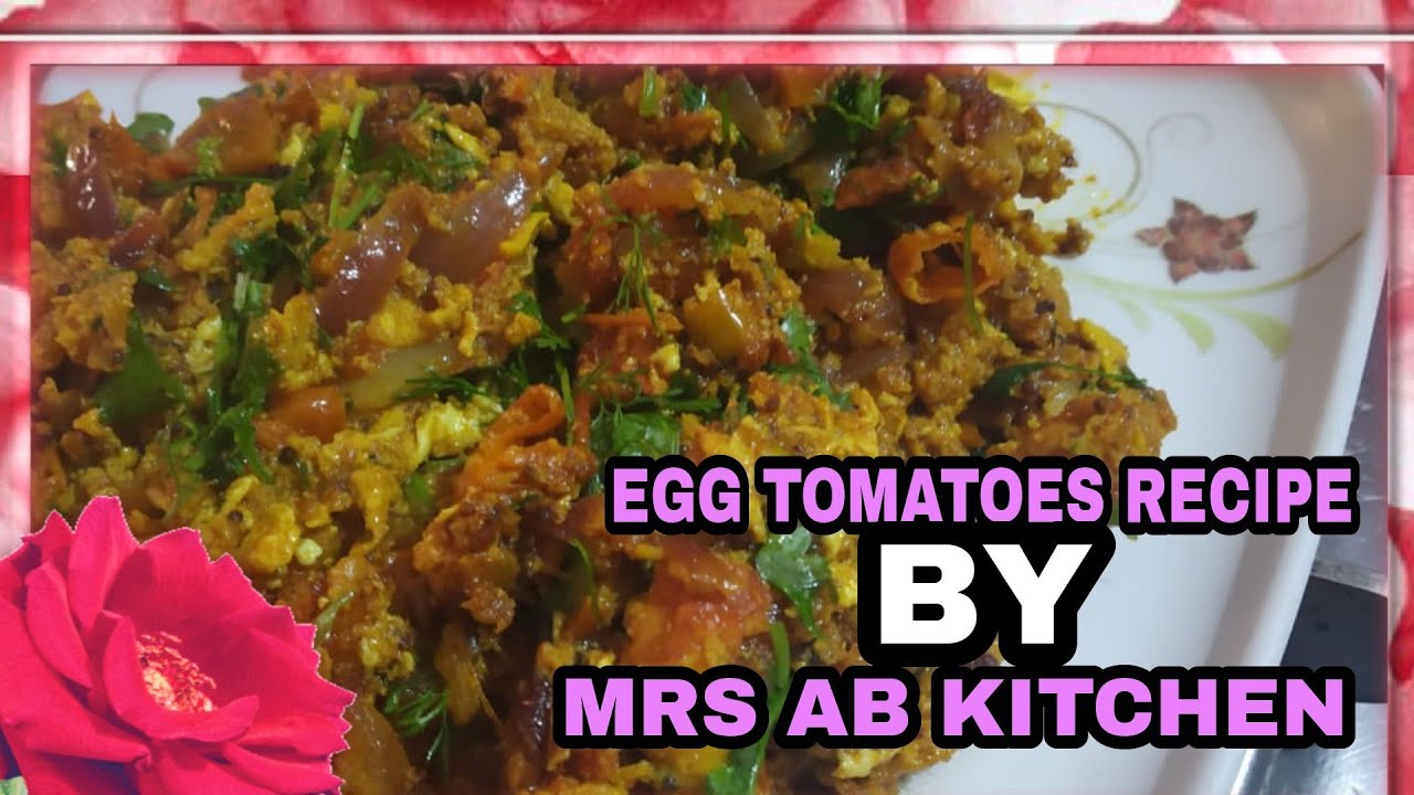 Eggs tomato // you will love this // egg tomato Recipe // MRS AB KITCHEN