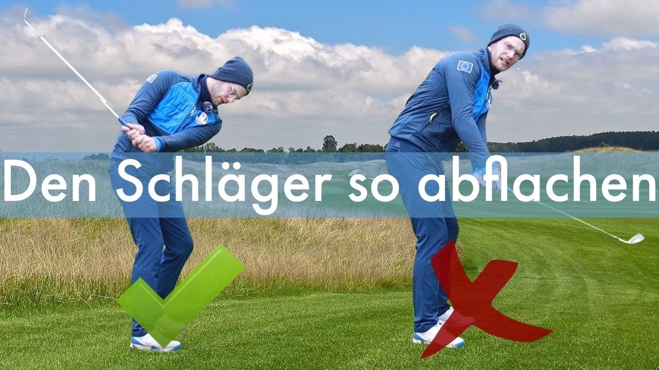 Der schnellste Weg das Abflachen des Schlägers zu lernen