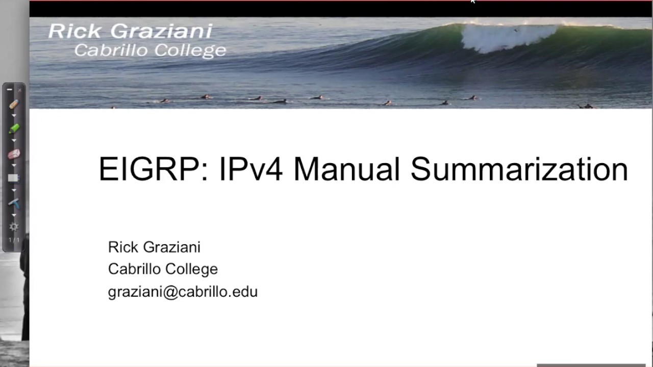 EIGRP: IPv4 - Manual Summarization
