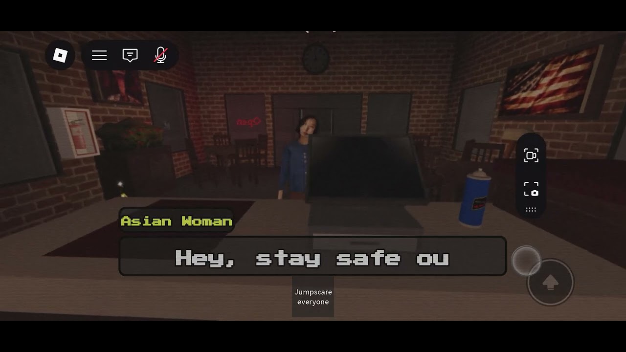 Playing Annabelle Horror game on Roblox … a free trailer of this horror game (not like  the real one