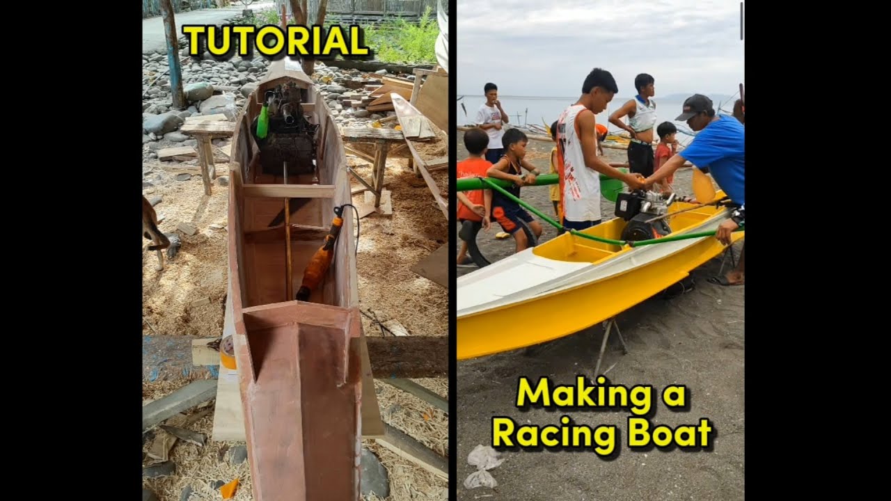 Making a Racing Boat - TUTORIAL | KABANTAY