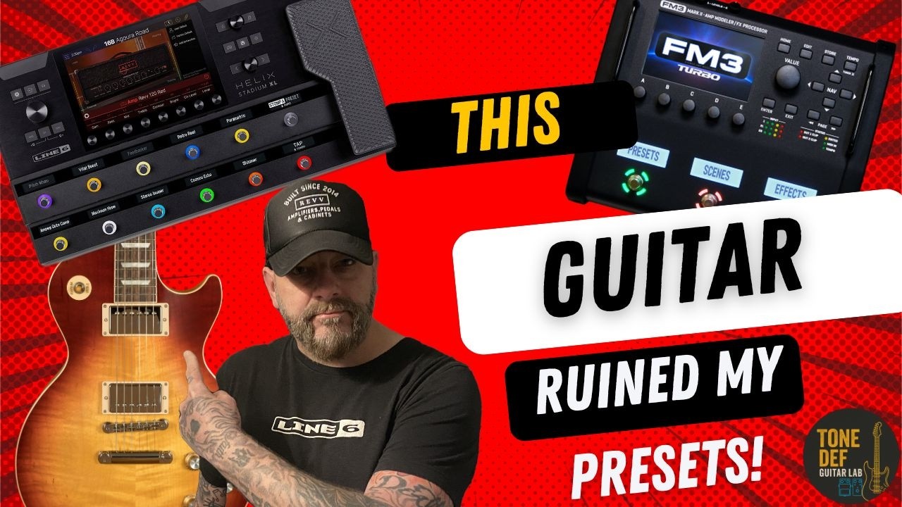 Gibson Les Paul Standard has changed everything on my Line 6 Stadium/Fractal FM3