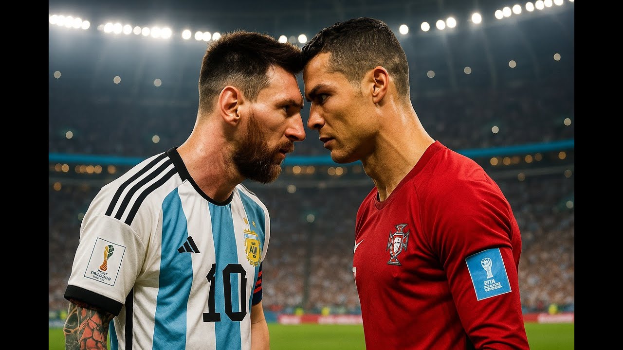 Messi vs Cristiano.  La IA dice quien es el G.O.A.T.