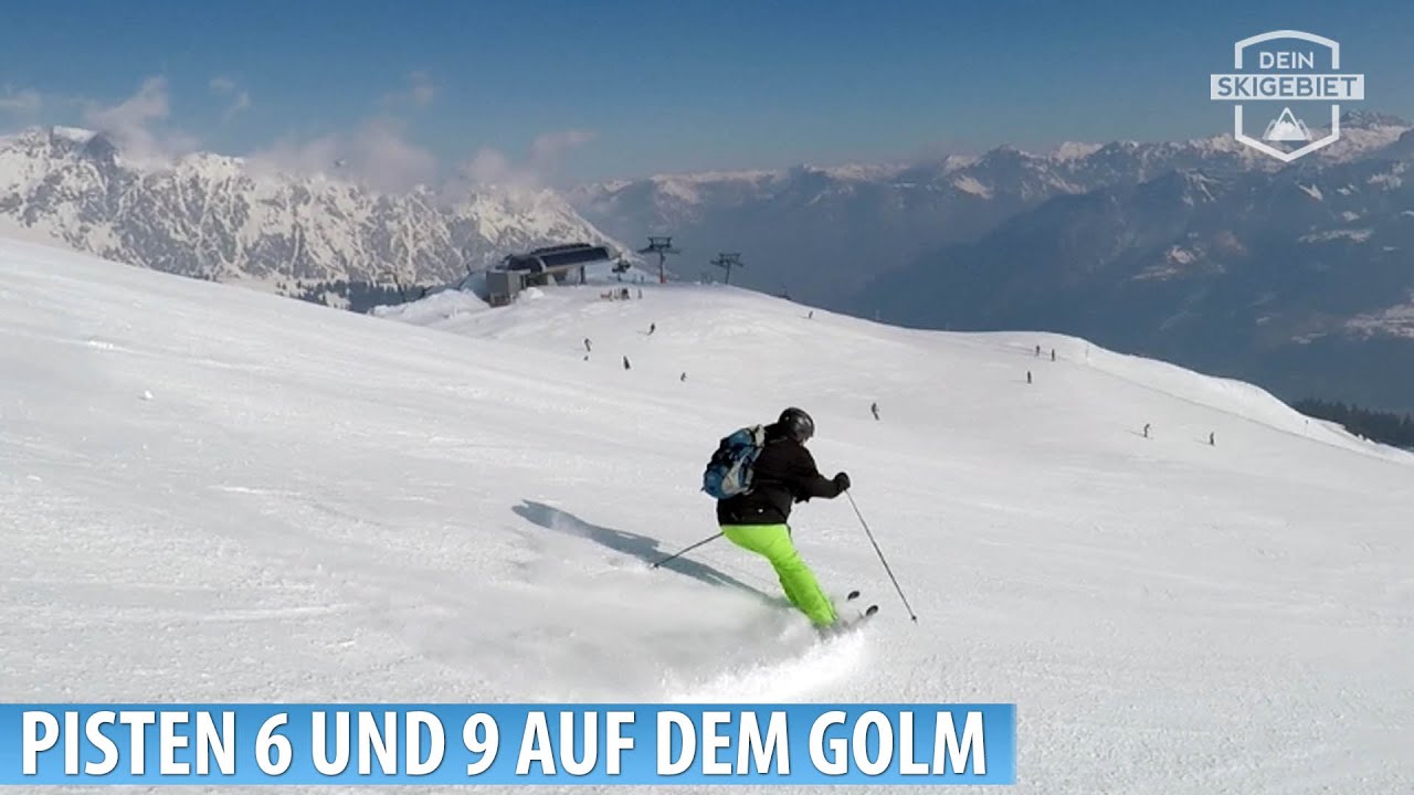 Skigebiet Golm: Pisten 6 und 9