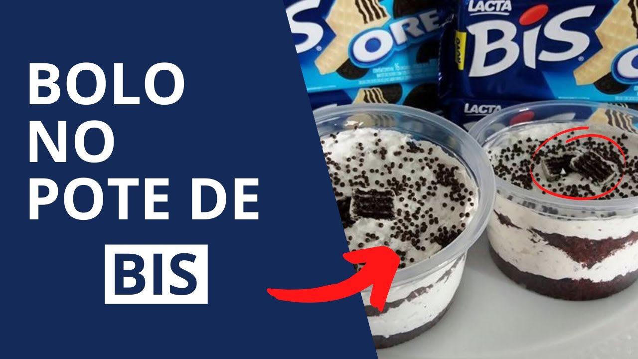 Bolo No Pote De Bis: Como Fazer Bolo No Pote De Bis? (Receita COMPLETA)