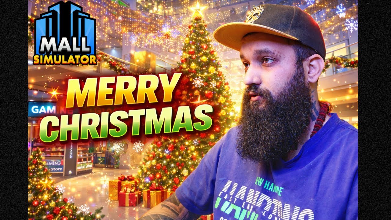 Christmas Theme Mall 🎄 | New Gaming Store Opened | Mall Simulator Ep 23