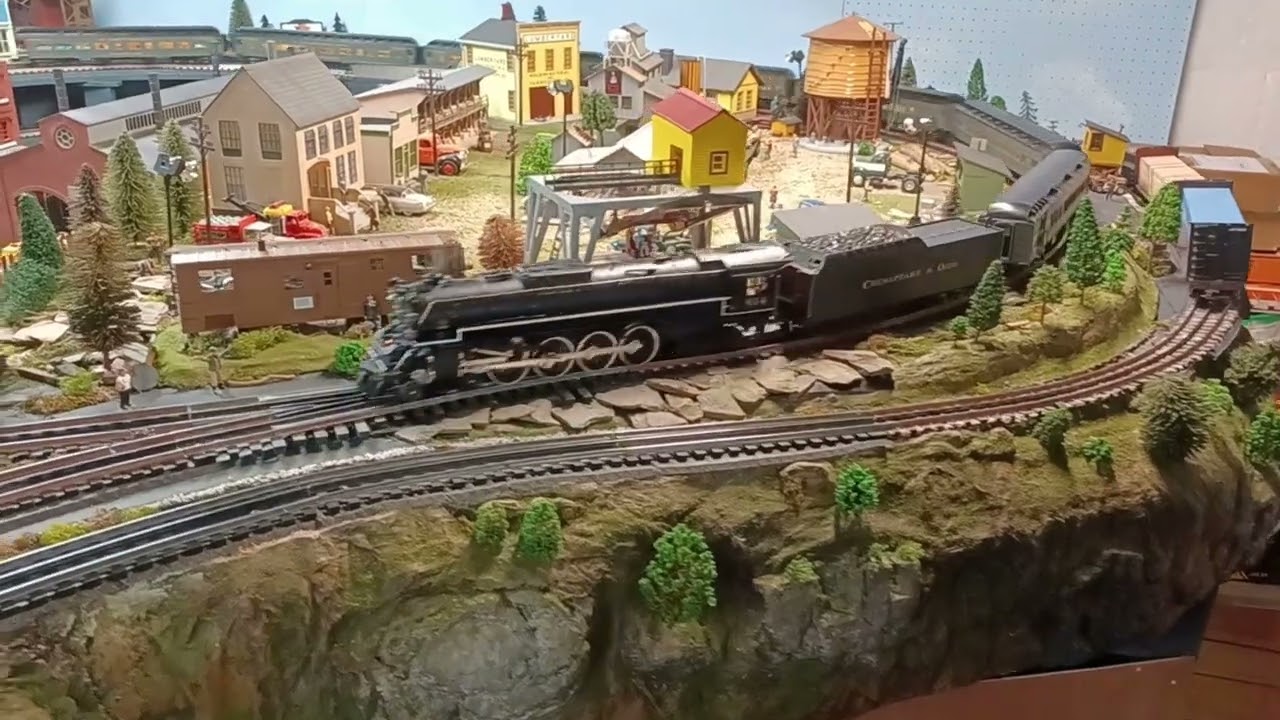 Train layout updated 8312024