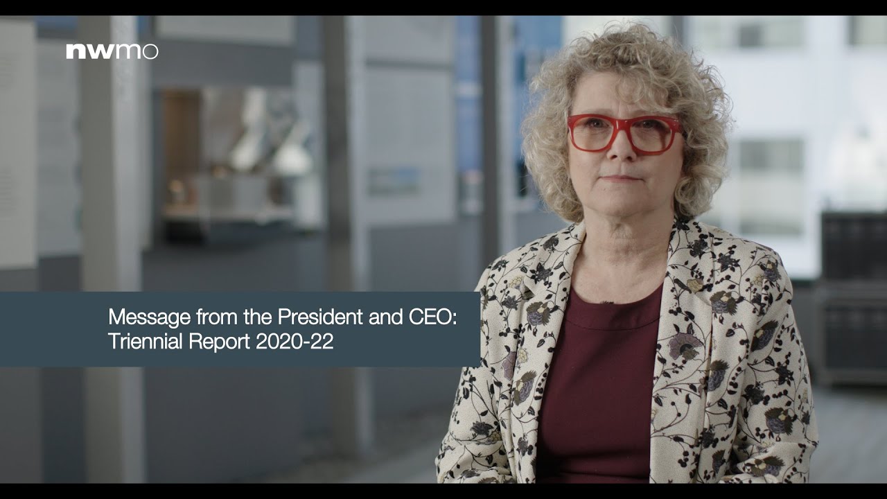 Message from the President and CEO: Triennial Report 2020-22