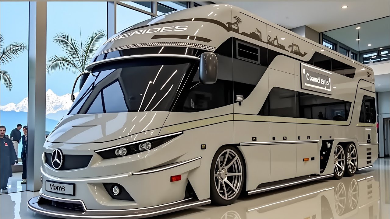 Mercedes Motorhome 2026 | A Mansão Móvel Mais Exclusiva do Planeta!