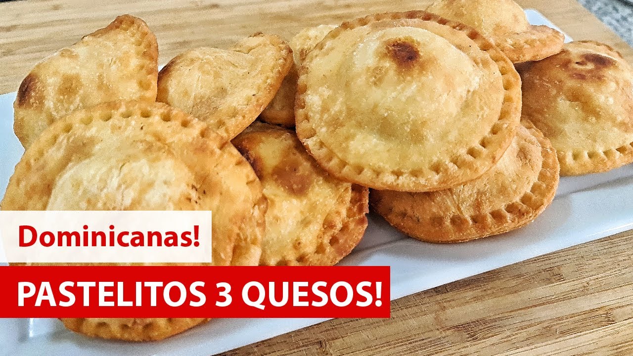 Como hacer masa para PASTELITOS 🫓🫓 [RELLENOS DE QUESO] | Cocina Dominicana 🇩🇴