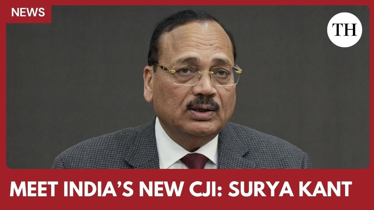 Justice Surya Kant appointed as 53rd Chief Justice of India