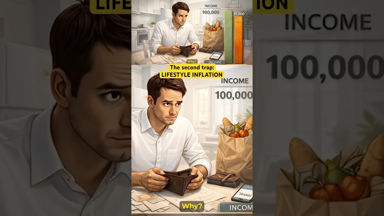 The second trap: Livestyle inflation #wealthiq #personalfinance