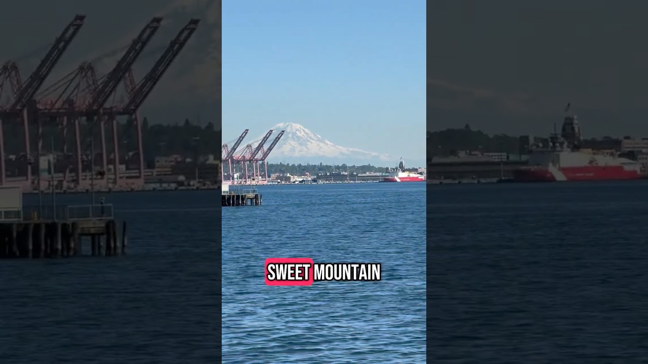 The sun comes out in Seattle 