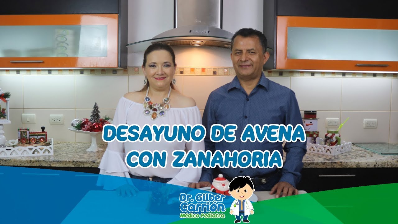 Desayuno de avena con zanahoria - A partir del primer año de edad