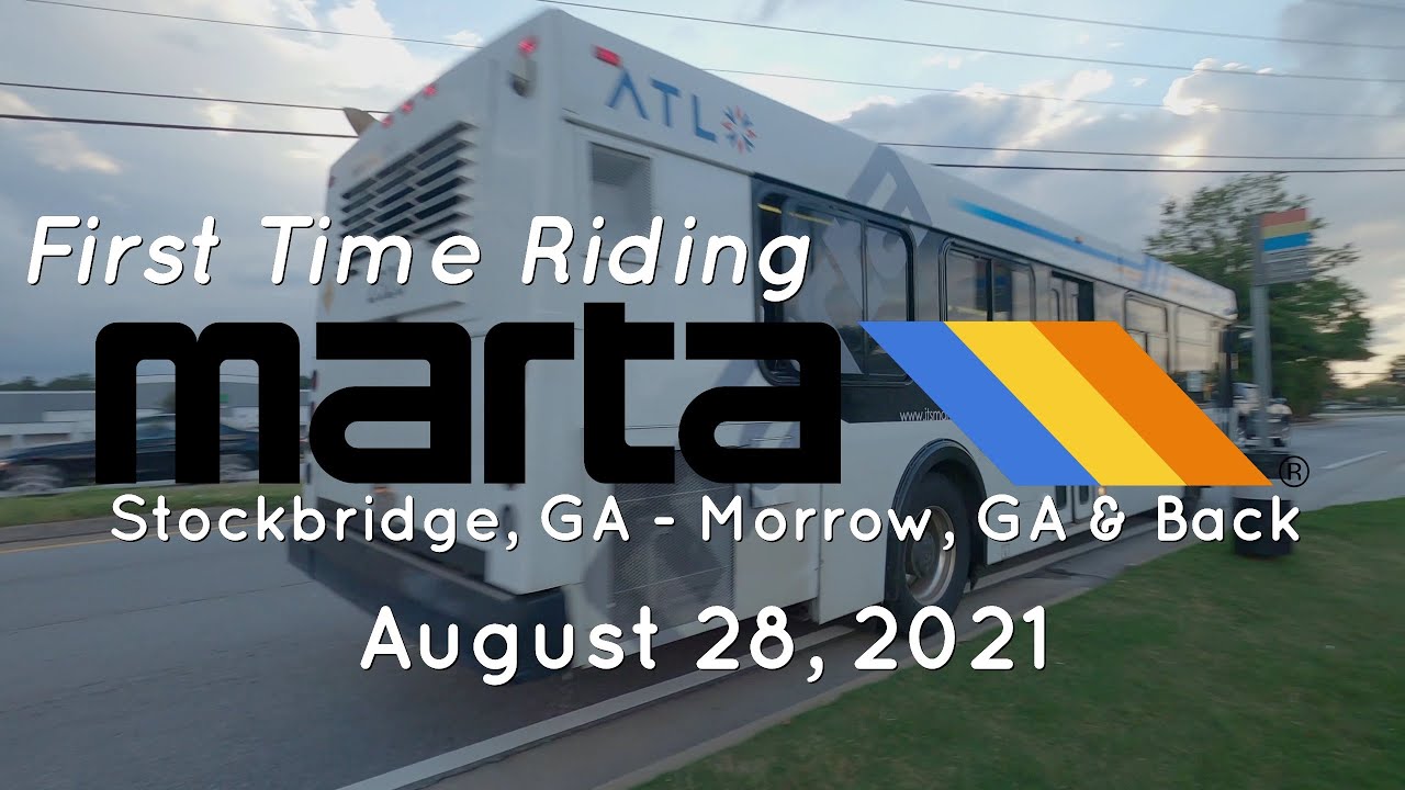 ⁴ᵏ⁶⁰ First Bus Ride On Marta's Bus Route 197 Ext. 🚌| Stockbridge To Morrow, GA & Back (Aug 2021)