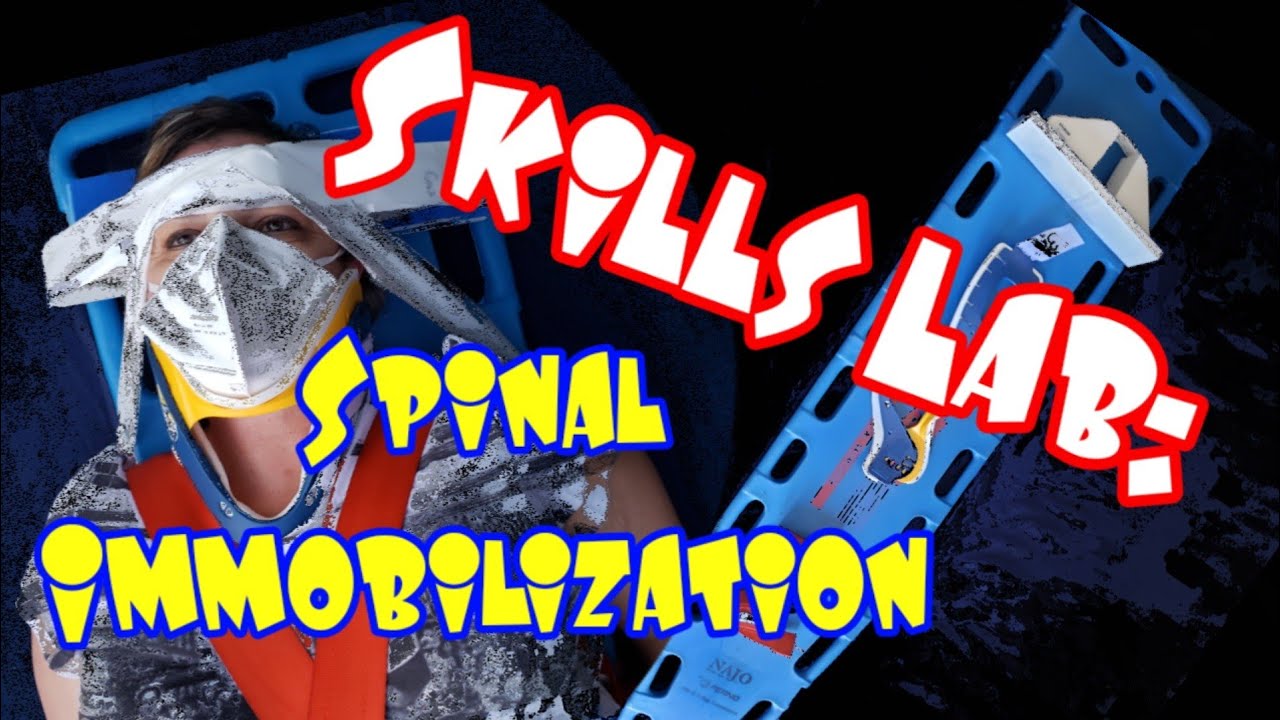 Spinal Immobilization [Supine]| C-Spine | Spineboard | EMS Training | EMT - EMR - Paramedic - Rescue