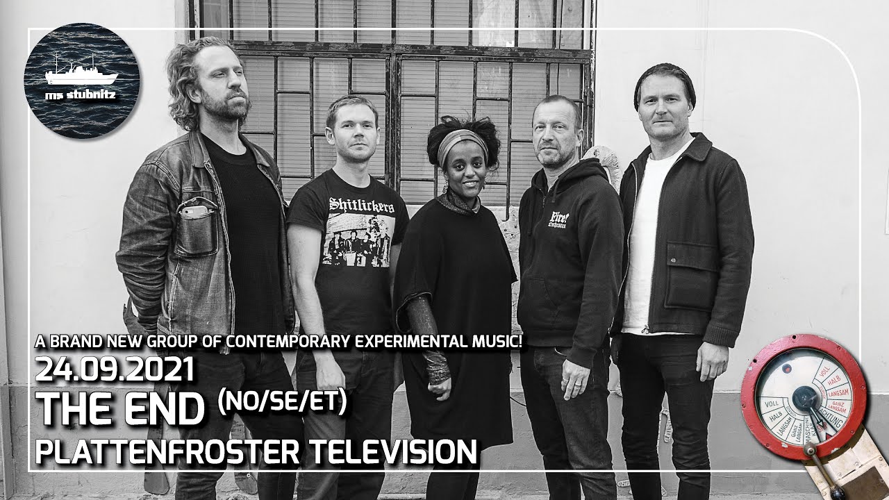 Plattenfroster TV 31 - THE END: S. Jernberg, K. Møster, M. Gustafsson, A. Hana, B. Fjordheim