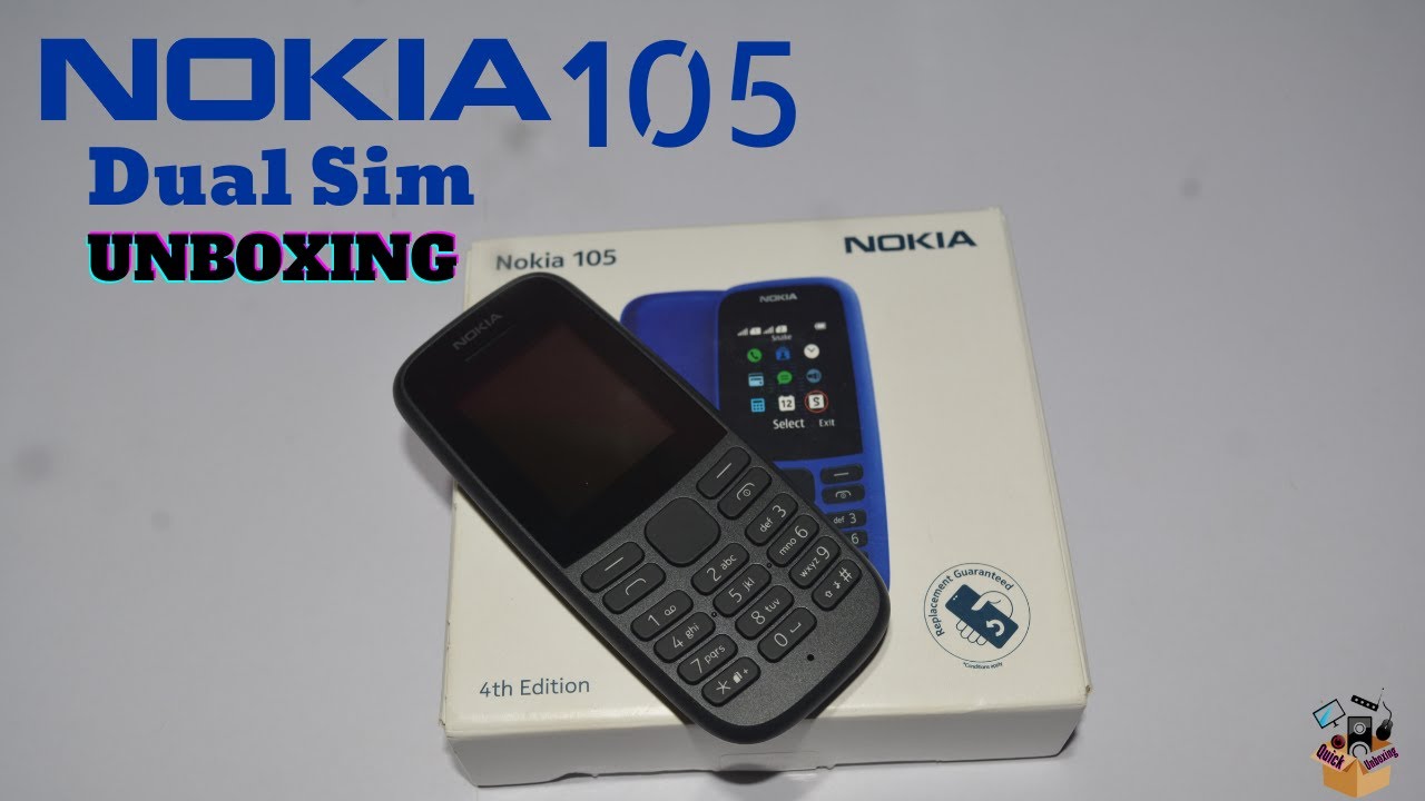 Nokia 105 Dual Sim Unboxing | Quick Unboxing || 2022||
