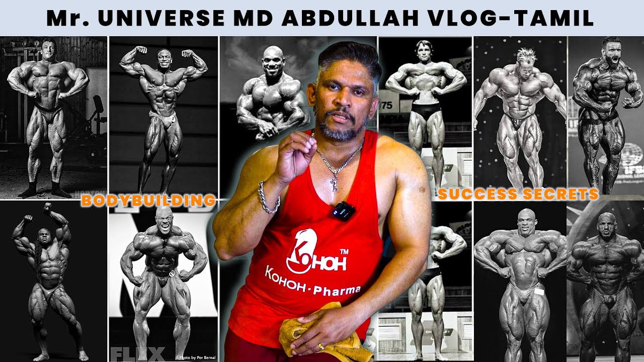 Indian Army Bodybuilding  and MR universe MD Abdullah  Vlog - Tamil