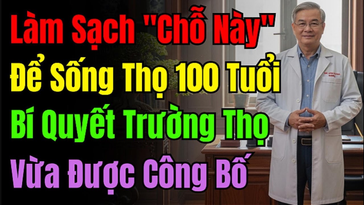 Bí Quyết Sống Tự Lập Tuổi Già: Rửa Kỹ 'Chỗ Này' Khi Tắm. 9/10 Người Trên 65 Tuổi Không Biết.
