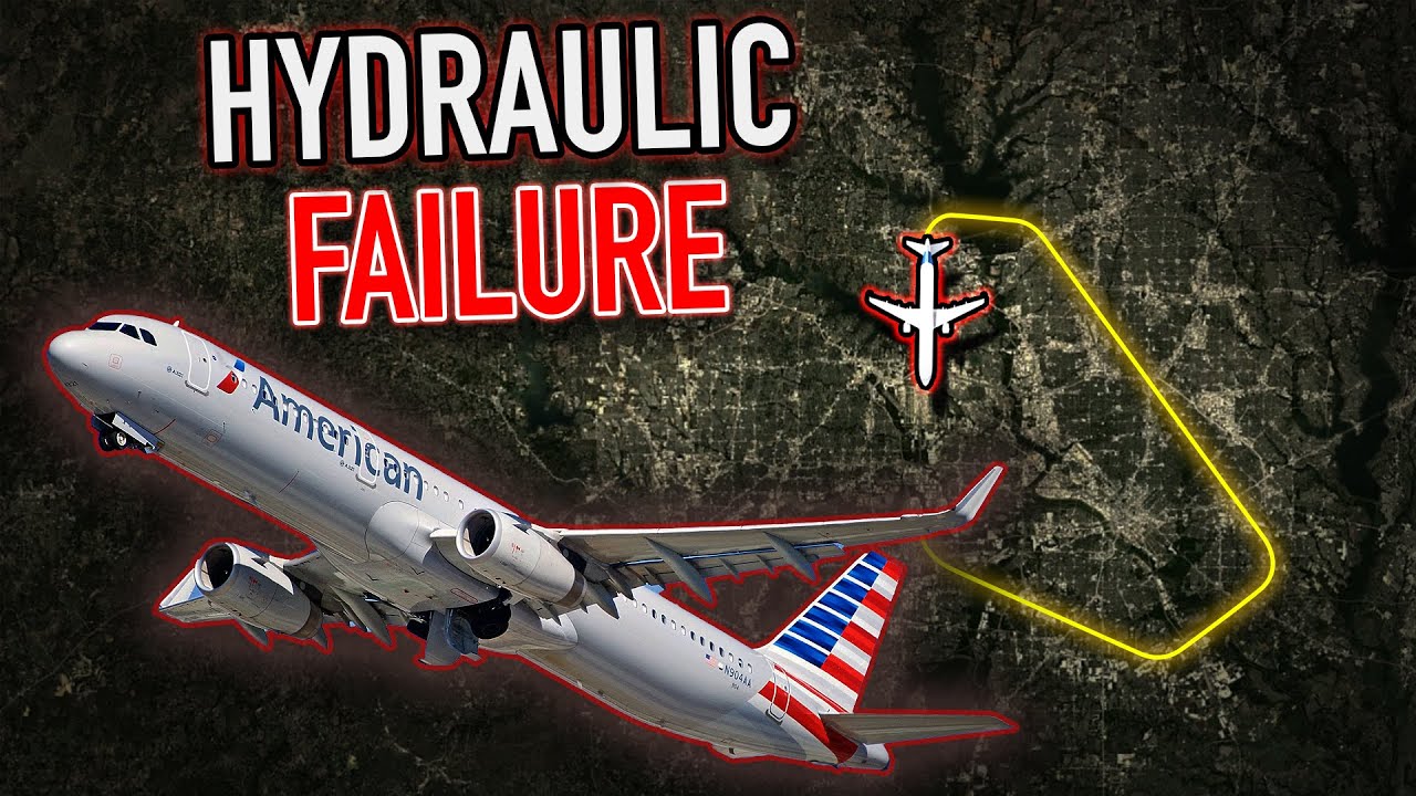 🚨 СПОКОЙСТВИЕ ПОД ДАВЛЕНИЕМ. 🚨 Сигнал бедствия American A321: отказ гидравлики вынудил вернуться ...