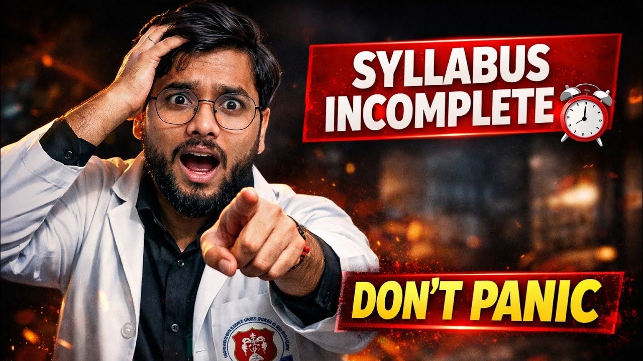 &ldquo;50 Din Bache Aur Syllabus Incomplete? Ye Strategy Bachayegi Exam&rdquo;