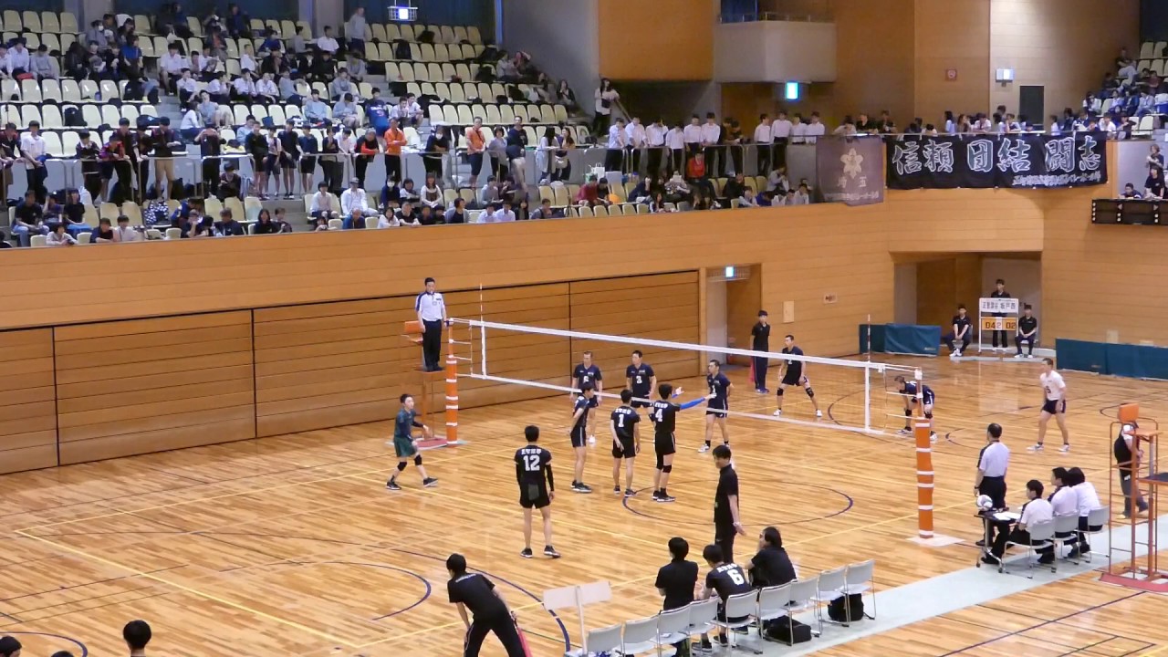第2 坂戸西 - 正智深谷 [決勝]2019年5月11日(土)令和元年度関東高校バレーボール大会埼玉県予選会[男子]