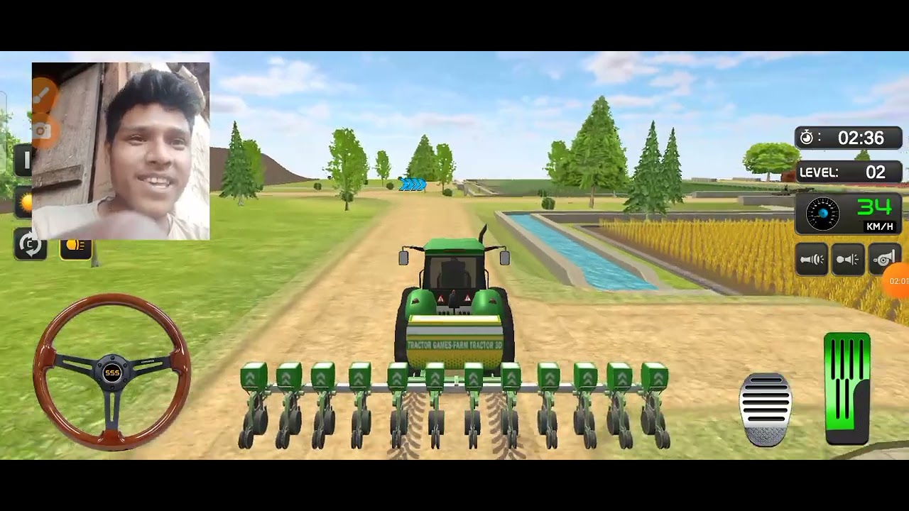 Tractor real life vehicle 