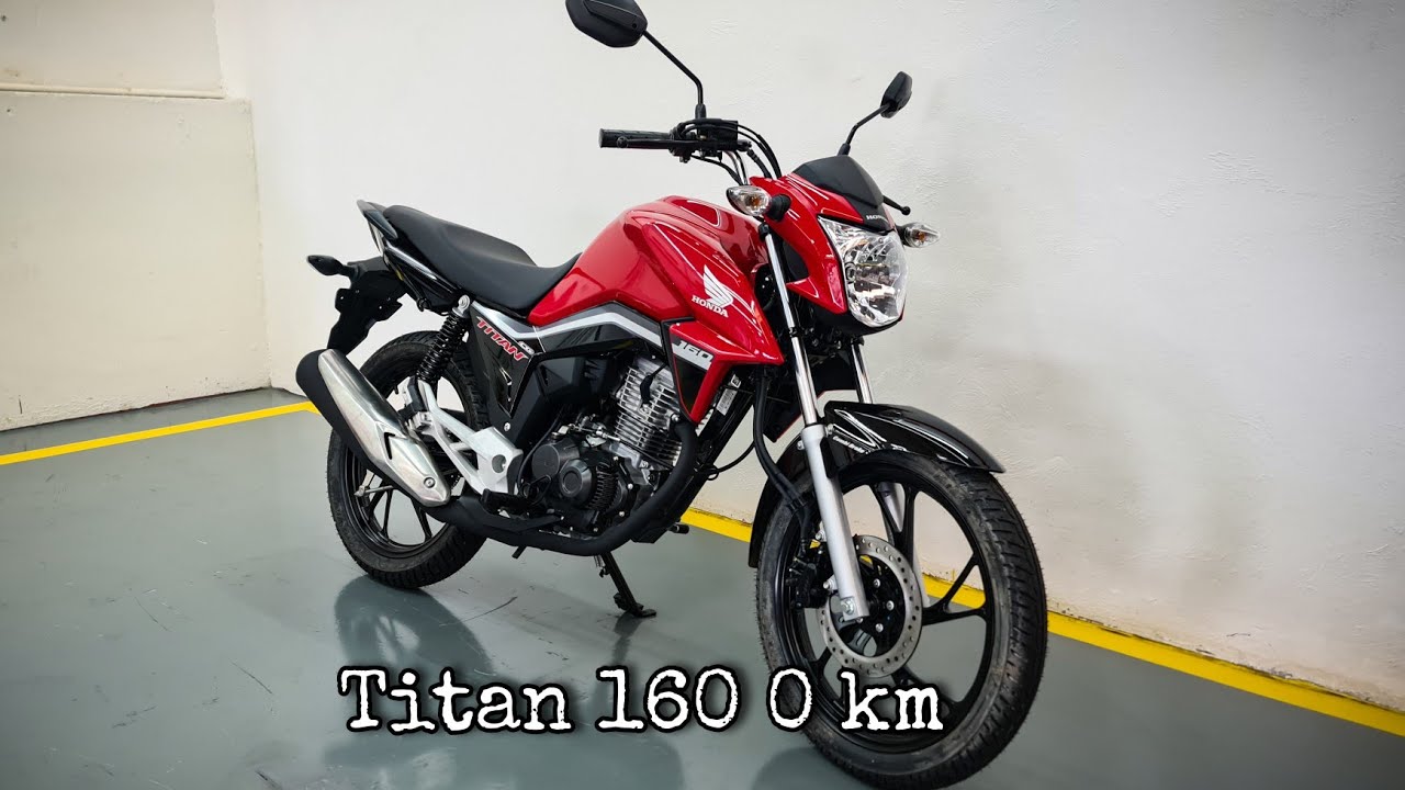 APRESENTAÇÃO CG 160 TITAN VERMELHA 2021