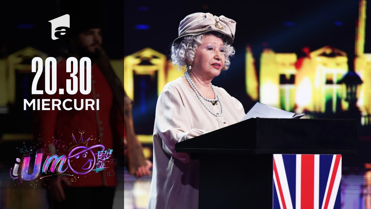 iUmor 2021 | Regina Elisabeta a II-a a venit la iUmor să ia juriul „la roast”